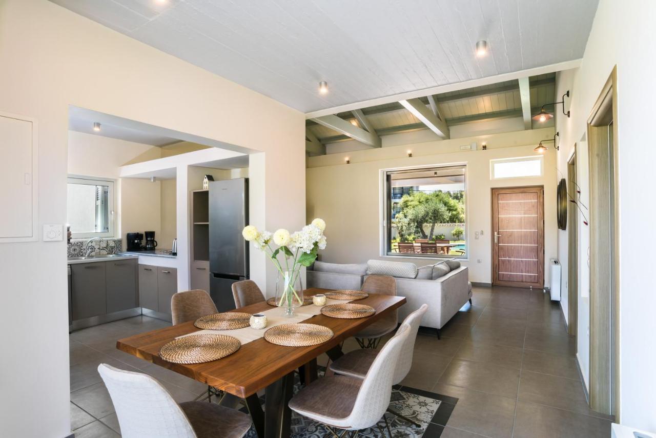 Three Stars Luxury Villas Moraḯtika Exterior foto